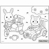 Calico Critters sketch template