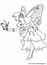 Coloring Pages Fairies Princess Fairy Kids Butterfly Disney Fantasy Print Printable Color Getcolorings Tinkerbell Children Boys sketch template