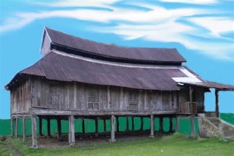 objek wisata  rumah adat suku sakai republika