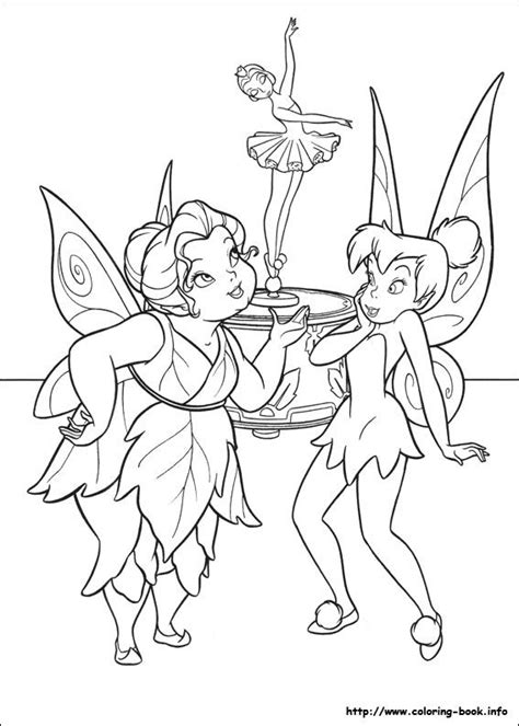 tinkerbell coloring picture disneys fairies coloring fairies