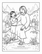 Shepherd Jesus Good Coloring Pages Getcolorings Sheet Color sketch template