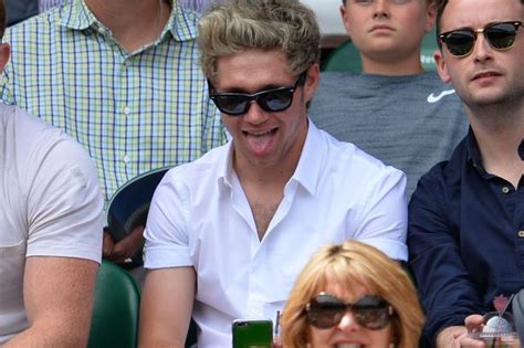 wimbledon 2015 niall horan poses for funny selfie as he