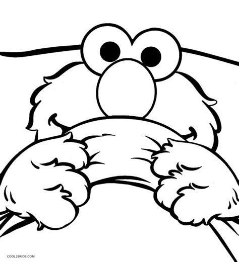 elmo coloring pages  print  kids