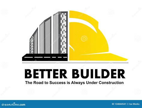 logo design   construction company vector image stock vector
