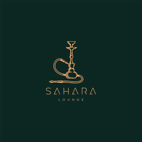 logo design  sahara lounge  ph design