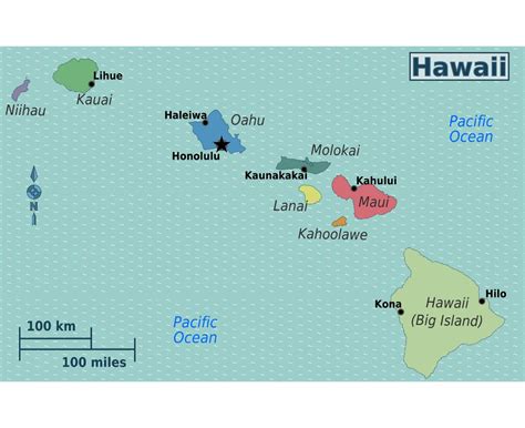 maps  hawaii collection  maps  hawaii state usa maps