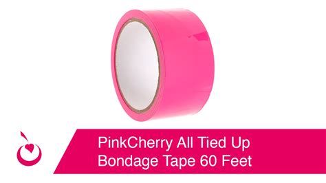 Pinkcherry All Tied Up Bondage Tape 60 Feet On Vimeo