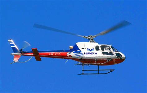 helicopter taxi charter  transport  norway