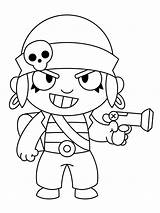 Coloring Brawl Stars Penny Printable Pages Kids sketch template