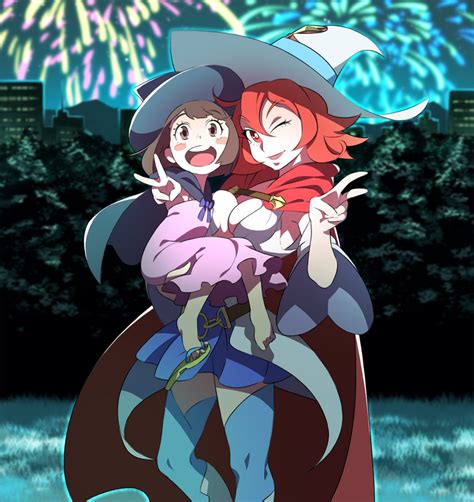 Kagari Atsuko And Shiny Chariot Little Witch Academia