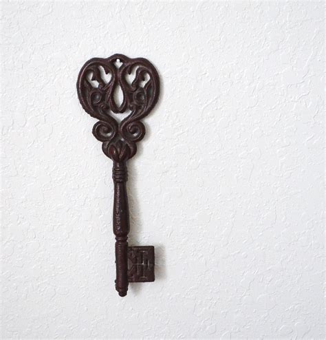 decorative vintage metal skeleton key