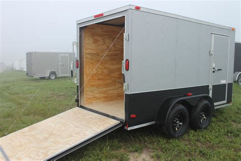 tandem axle enclosed cargo trailer ad  usa cargo trailer