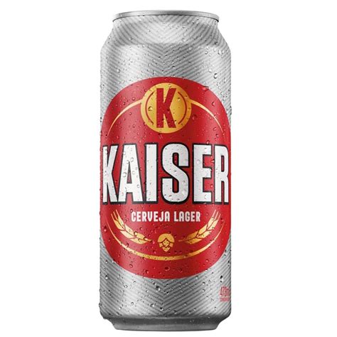 cerveja kaiser lager latao ml clube extra