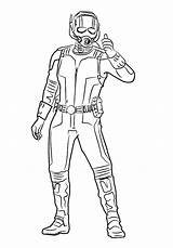 Formiga Homem America Coloriage Pintar Avengers Capitaine sketch template