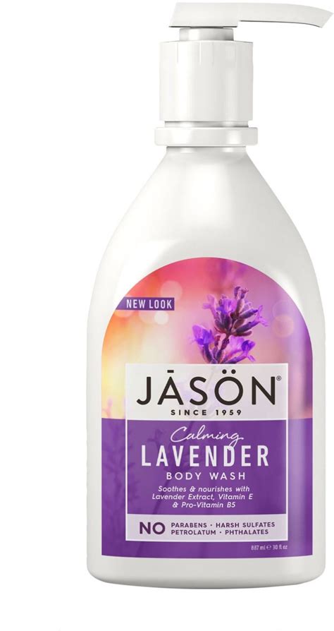 jasoen calming lavender body wash ml desde  compara precios