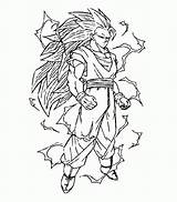 Coloring Pages Gogeta Popular sketch template