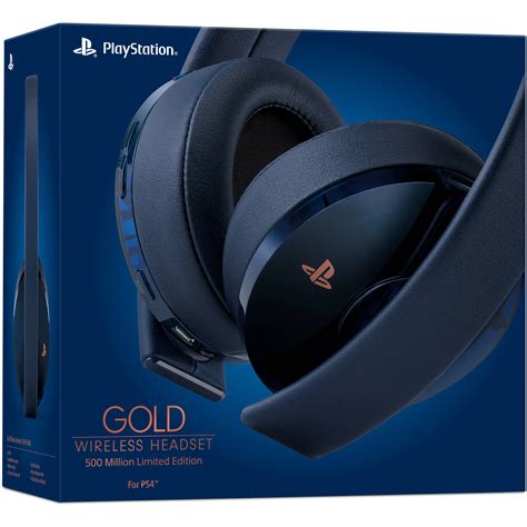 sony playstation gold wireless headset  bh photo video