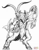 Coloring Death Mythical Pages Creatures Printable Blackened Color Fantasy Detailed Creature Sea Mythology Ivory Tower Deviantart Drawing Designlooter Version Click sketch template