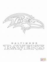 Ravens Baltimore Coloring Logo Pages Printable 49ers Raven Football Color Drawing Seahawks Supercoloring Print Seattle Getcolorings Amazing Albanysinsanity sketch template