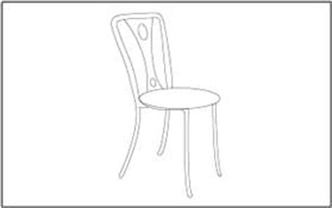 furniture coloring  tracing pages