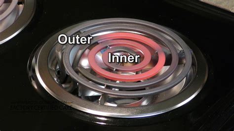 ul approved electric coil burner explained   cook top youtube