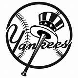 Coloring Pages Yankee Yankees York Library Clipart Uniforms Logos sketch template