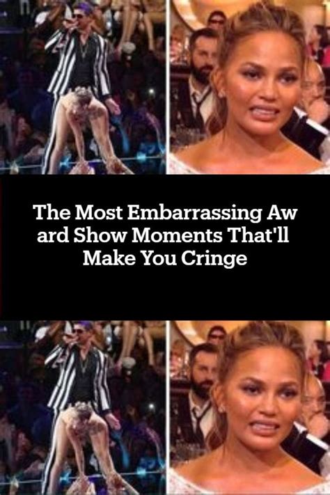 the most embarrassing award show moments that ll make you cringe in