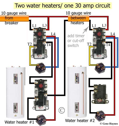 wiring diagram thermostat hot water heater  annabel cole