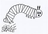 Caterpillar Drawing Hungry Carle Eric Sketch Original Drawings Books Jonkers Signed Getdrawings Paintingvalley Felt Tip Pen sketch template