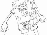 Ghetto Pages Coloring Getcolorings Spongebob sketch template