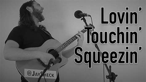 Lovin Touchin Squeezin By Journey Acoustic Cover Youtube