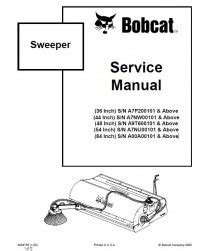 bobcat       sweepers service manual
