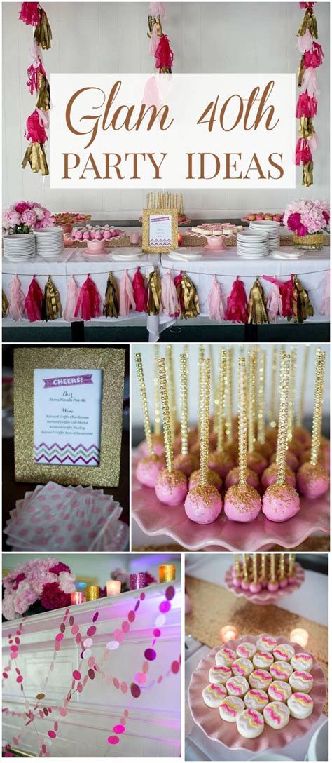79 Best 40th Birthday Party Ideas Images On Pinterest