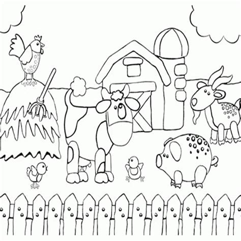 country scenes coloring pages  getcoloringscom  printable