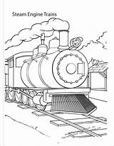 Steam Coloring Book Trains Big Getdrawings Drawing sketch template