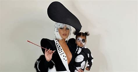 khloe kardashian true in 101 dalmatians halloween costumes pics