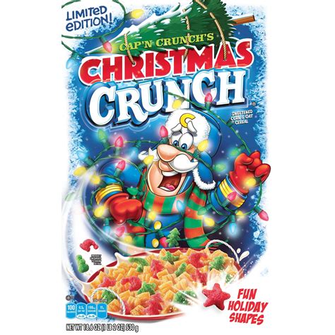 capn crunchs christmas crunch cereal  oz deal brickseek
