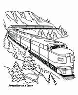 Diesel Coloring Pages Train Print Getcolorings sketch template