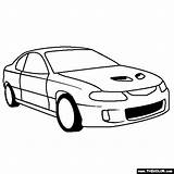 Coloring Cars Pages Monaro Vauxhall Thecolor Online sketch template