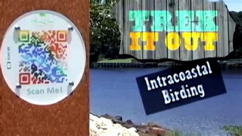 waterfront park qr code station intracoastal birding youtube