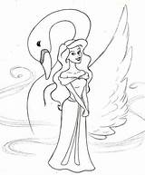 Swan Princess Coloring Pages Color Colouring Lake Drawing Print Kids Library Clipart Disney Getdrawings Getcolorings Popular sketch template
