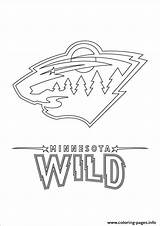 Wild Minnesota Coloring Nhl Logo Hockey Pages Printable Sport Color Clipart Book Supercoloring Mn Outline Timberwolves Template Info Main Sports sketch template