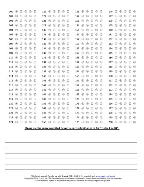 question answer sheet  extra credit  barcode remark software