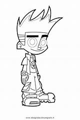 Johnny Test Coloring Pages Buzz Color Printable Jonny Getcolorings Popular Colouring sketch template