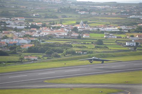 b 2 conducts hot pit refueling at lajes u s air forces in europe