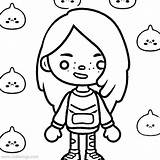 Toca Xcolorings Rita Nari sketch template