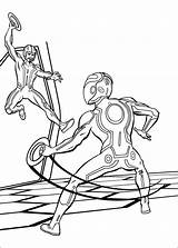 Tron Coloring Pages Printable Kids Getdrawings sketch template