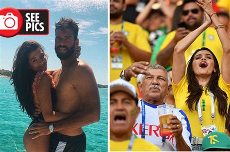 alisson to liverpool wife natalia loewe could join brazil