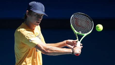 How Top Aussie Tennis Star Alex De Minaur Keeps Sane In Lockdown Ahead