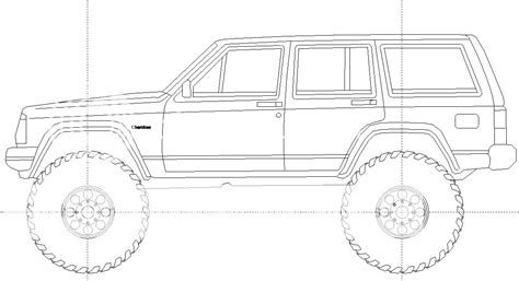 jeep  autocad